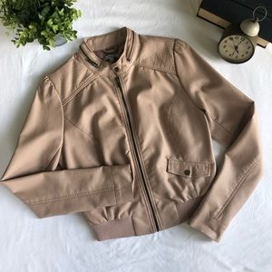 🎀 Faux Leather Jacket Size L